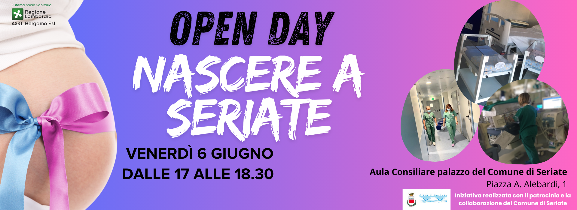 Testata Desktop Per Sito Nascere A Seriate maggio